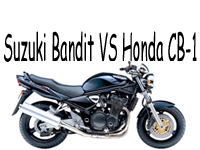 Suzuki Bandit VS Honda CB-1